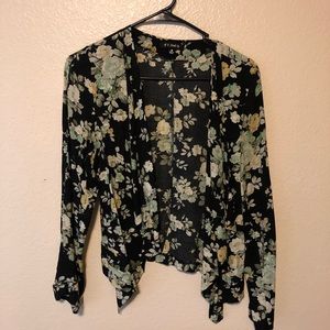Floral jacket/blazer